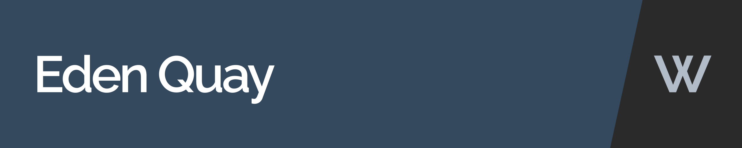 Eden Quay Sign