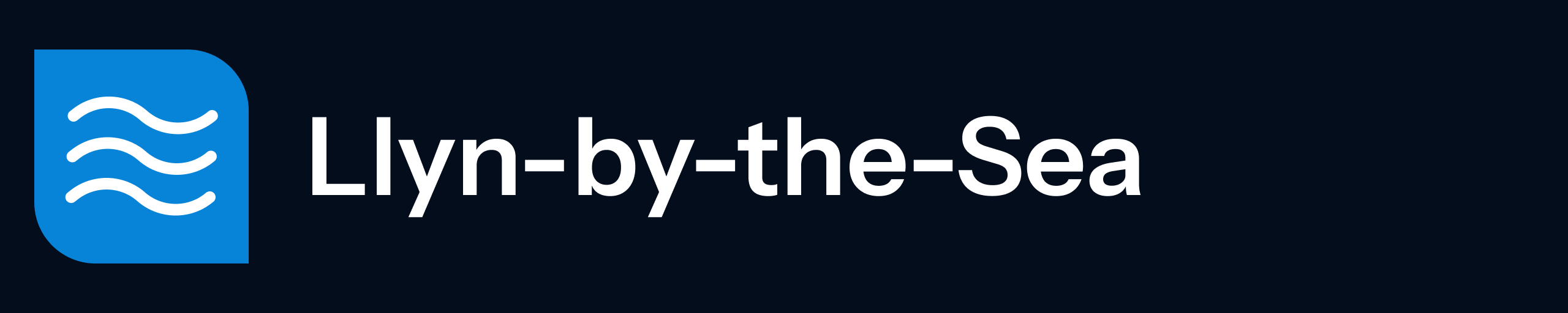 Llyn-by-the-Sea Sign