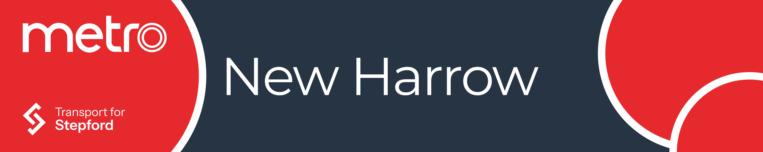 New Harrow Sign