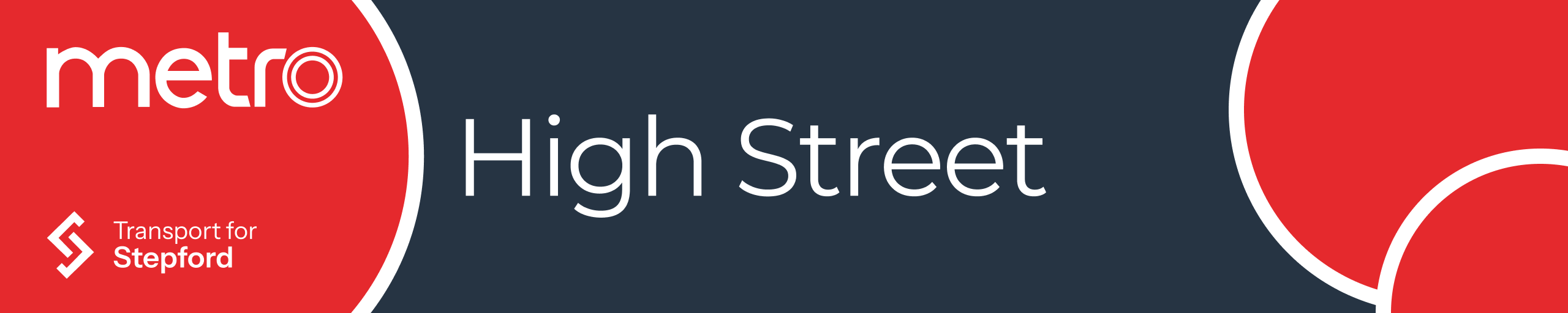 Stepford High Street Sign