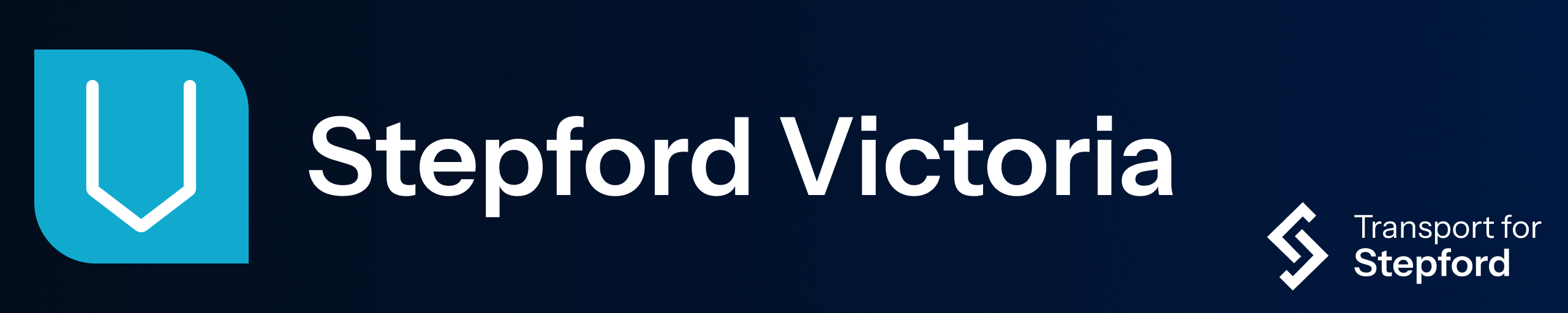 Stepford Victoria Sign